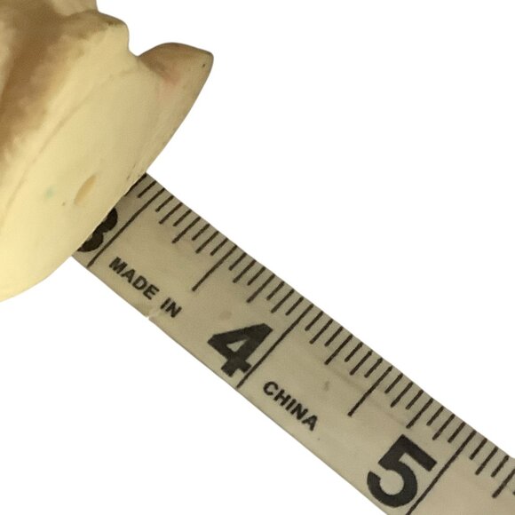 Vintage M.T. Easter Rabbit Figurine Plastic Pink Eyes 3” Collectible - Picture 6 of 6